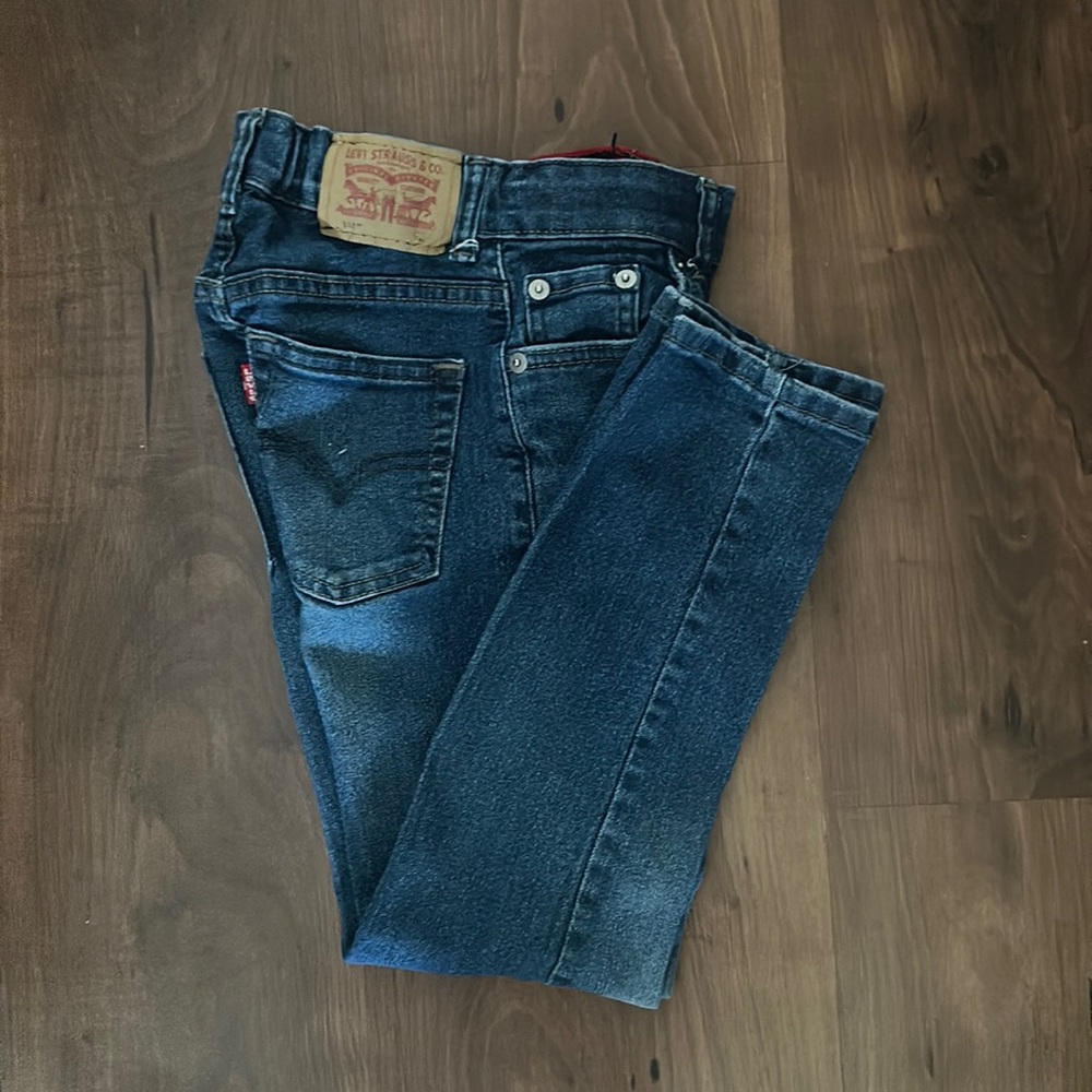 Boys Levi’s 511  Size 7 Great condition. Adjustable elastic waistband